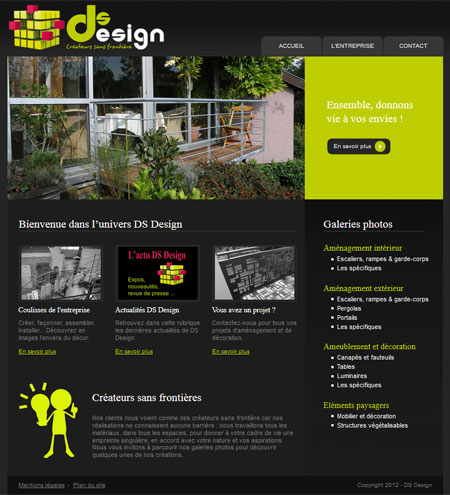 DS Design site version 2013